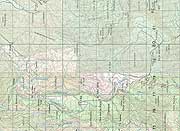 Topografical Map Pululahua Geobotanical Reserve