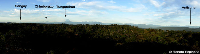 Vista al oeste desde la torre